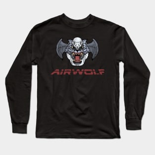 Airwolf Logo Long Sleeve T-Shirt